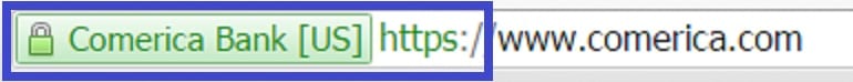 Comerica Secure Website