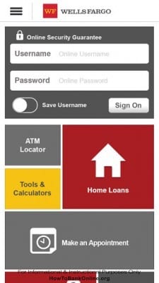 Wells Fargo Mobile App